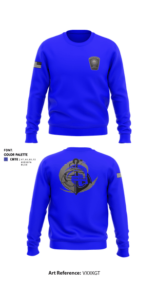Crew Neck Sweatshirt, , Police, Teamtime, Team time, sublimation, custom sports apparel, team uniforms, spirit wear, spiritwear, sports uniforms, custom shirts, team store, custom team store, fundraiser sports, apparel fundraiser