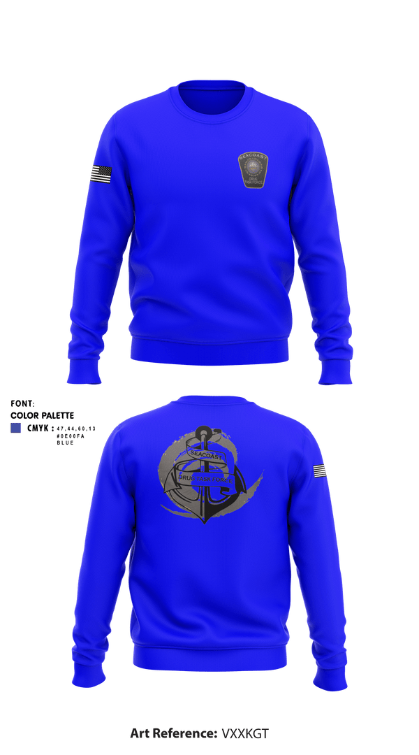 Crew Neck Sweatshirt, , Police, Teamtime, Team time, sublimation, custom sports apparel, team uniforms, spirit wear, spiritwear, sports uniforms, custom shirts, team store, custom team store, fundraiser sports, apparel fundraiser
