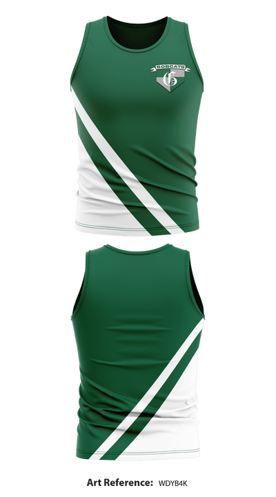 Greenbrier track & field 68070632 Track Singlet - 1