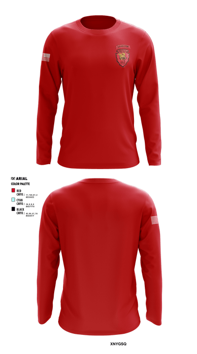 MOTORCYCLE UNIT 53933793 Long Sleeve Performance Shirt - 1