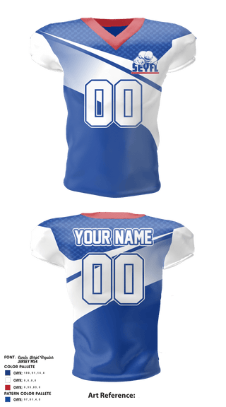 Football Jersey, Southeastern Youth Football League, Football, Teamtime, Team time, sublimation, custom sports apparel, team uniforms, spirit wear, spiritwear, sports uniforms, custom shirts, team store, custom team store, fundraiser sports, apparel fundraiser