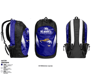 Gear Bag, St. Mary’s Jaguars, Women's Basketball, Teamtime, Team time, sublimation, custom sports apparel, team uniforms, spirit wear, spiritwear, sports uniforms, custom shirts, team store, custom team store, fundraiser sports, apparel fundraiser