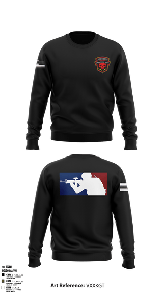 Crew Neck Sweatshirt, Cyndicate Operational Group, E-Sports, Teamtime, Team time, sublimation, custom sports apparel, team uniforms, spirit wear, spiritwear, sports uniforms, custom shirts, team store, custom team store, fundraiser sports, apparel fundraiser