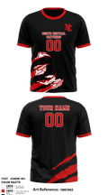 North Central Panthers Volleyball 84585356 Short Sleeve Performance Shirt - 1