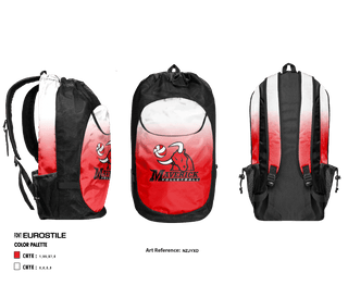 Gear Bag, Maverick Volleyball, Women's Volleyball, Teamtime, Team time, sublimation, custom sports apparel, team uniforms, spirit wear, spiritwear, sports uniforms, custom shirts, team store, custom team store, fundraiser sports, apparel fundraiser