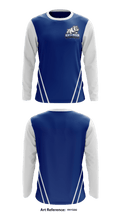 North Mason High School 86874889 Long Sleeve Performance Shirt - 1