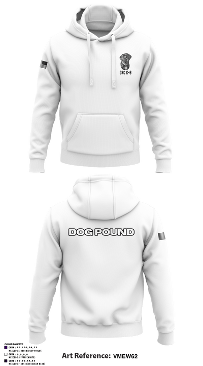CRC K-9 60223818 Hoodie - 2