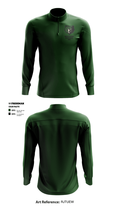 Newfound Regional High School Ski 67626251 Quarter Zip Jacket - 1