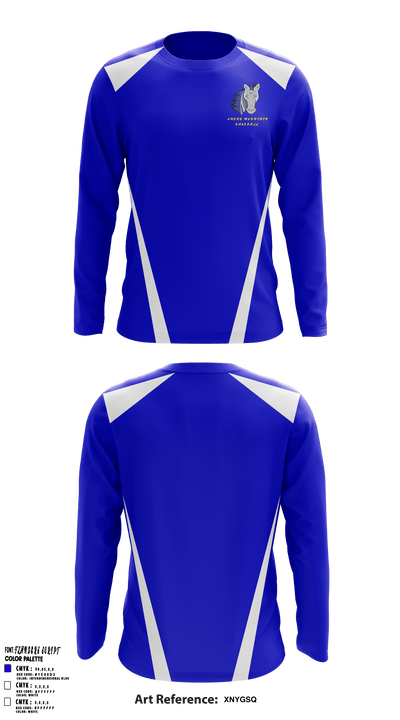 Smoky Mountain High School Baseball 11282433 Long Sleeve Performance Shirt - 1
