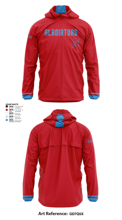 Gladiator Gold 50475691 Windbreaker - 1