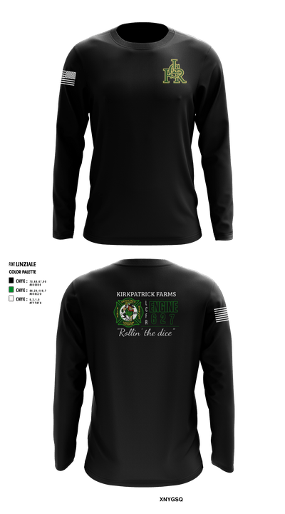 Kirkpatrick Farms Loudoun CO 39130827 Long Sleeve Performance Shirt - 5
