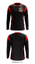 Clark Atlanta University Basketball 73272804 Long Sleeve Shooting Shirt - 1