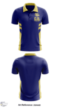 C D Hylton High School Wrestling 90168065 Short Sleeve Performance Polo - 1