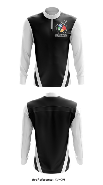 Andrea B Williams Elementary 30567644 Quarter Zip Jacket - 1