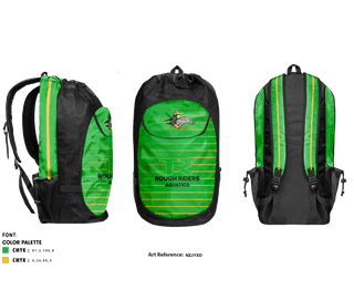 Gear Bag, Roosevelt High School Water Polo, School Spirit Store, Teamtime, Team time, sublimation, custom sports apparel, team uniforms, spirit wear, spiritwear, sports uniforms, custom shirts, team store, custom team store, fundraiser sports, apparel fundraiser