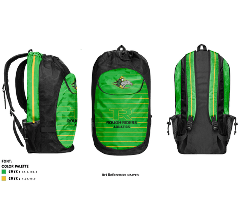 Gear Bag, Roosevelt High School Water Polo, School Spirit Store, Teamtime, Team time, sublimation, custom sports apparel, team uniforms, spirit wear, spiritwear, sports uniforms, custom shirts, team store, custom team store, fundraiser sports, apparel fundraiser