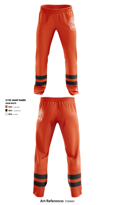 Ogden Tigers 30029752 Sweatpants - 1