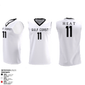 Gulf Coast Heat Basketball 74012011 Reversible Basketball Jersey - 1