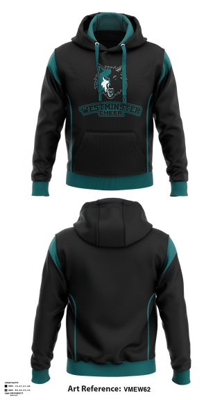 Hoodie, Westminster High School Cheer, School Spirit Store, Teamtime, Team time, sublimation, custom sports apparel, team uniforms, spirit wear, spiritwear, sports uniforms, custom shirts, team store, custom team store, fundraiser sports, apparel fundraiser