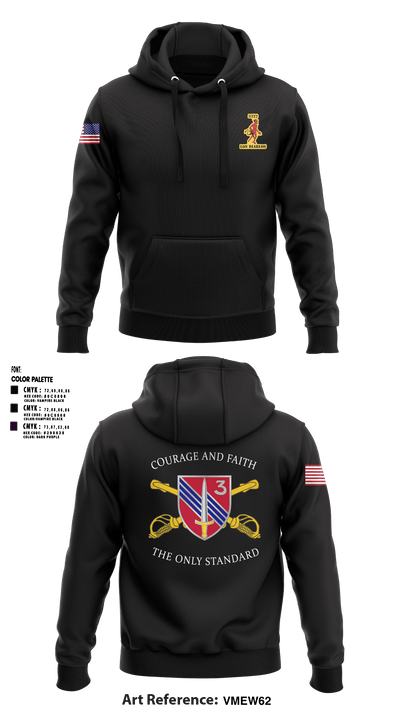 3SQDN, 3SFAB 29897130 Hoodie - 1