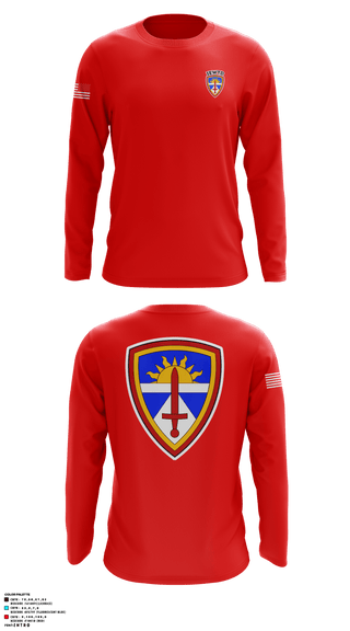 Long Sleeve Performance Shirt, , Army, Teamtime, Team time, sublimation, custom sports apparel, team uniforms, spirit wear, spiritwear, sports uniforms, custom shirts, team store, custom team store, fundraiser sports, apparel fundraiser