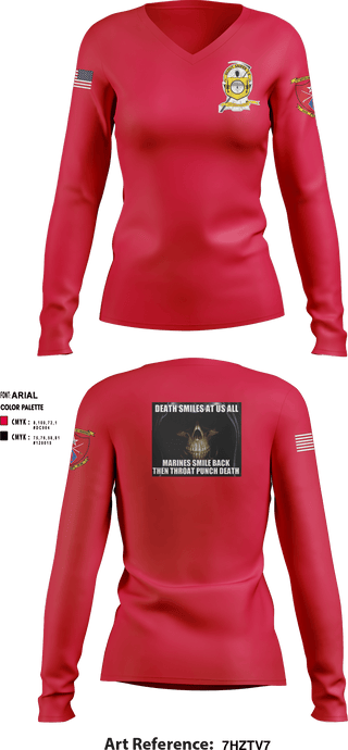 Women's Long Sleeve Vneck Shirt, , , Teamtime, Team time, sublimation, custom sports apparel, team uniforms, spirit wear, spiritwear, sports uniforms, custom shirts, team store, custom team store, fundraiser sports, apparel fundraiser
