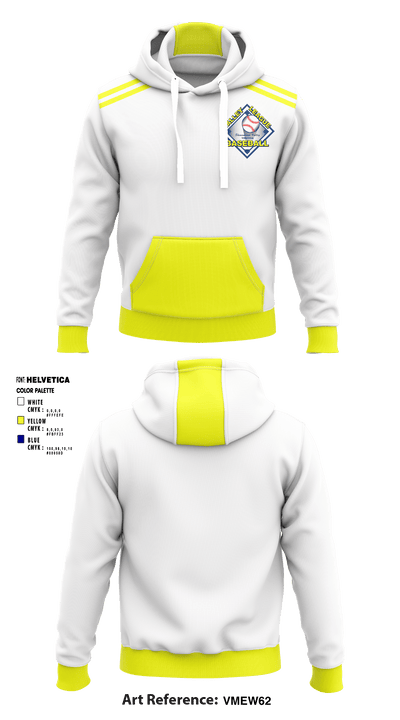 Valley Baseball League 3936666 Hoodie - 1