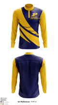 Petaluma Panthers Football And Cheer 2118374 Quarter Zip Jacket - 1