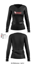 Futures High School 58162269 Women's Long Sleeve V-neck Shirt - 2