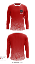 Knox High School Cross Country 26662146 Long Sleeve Performance Shirt - 1