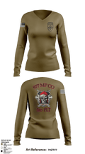 3/977 MP CO 21732710 Women's Long Sleeve V-neck Shirt - 4