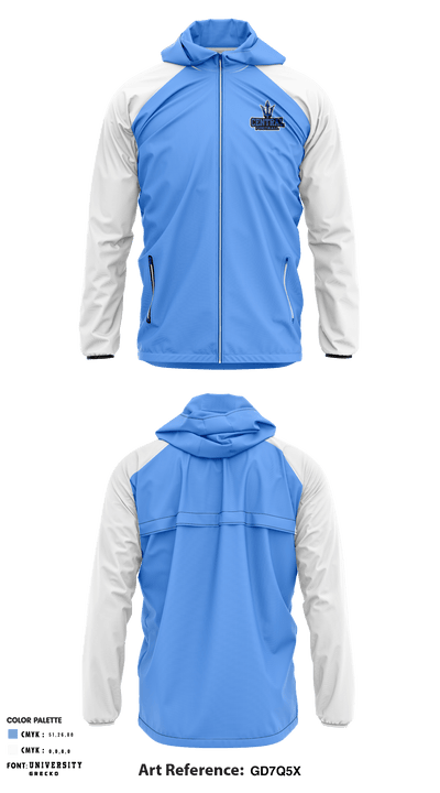 Central High School Football 83876433 Windbreaker - 2
