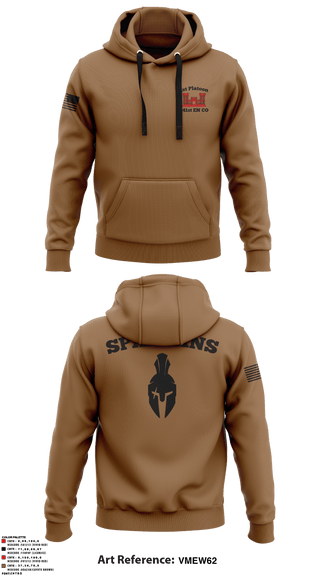 Hoodie, , Army, Teamtime, Team time, sublimation, custom sports apparel, team uniforms, spirit wear, spiritwear, sports uniforms, custom shirts, team store, custom team store, fundraiser sports, apparel fundraiser