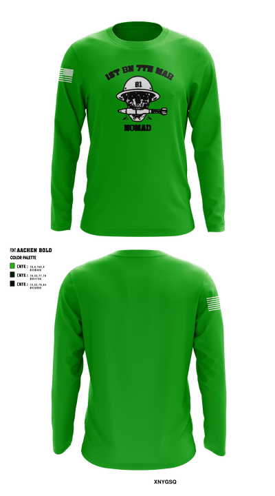 1/7 64584368 Long Sleeve Performance Shirt - 1