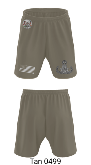Athletic Shorts With Pockets, , Army, Teamtime, Team time, sublimation, custom sports apparel, team uniforms, spirit wear, spiritwear, sports uniforms, custom shirts, team store, custom team store, fundraiser sports, apparel fundraiser