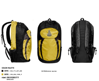Gear Bag, Bishop Montgomery High School Soccer, Men's Soccer, Teamtime, Team time, sublimation, custom sports apparel, team uniforms, spirit wear, spiritwear, sports uniforms, custom shirts, team store, custom team store, fundraiser sports, apparel fundraiser