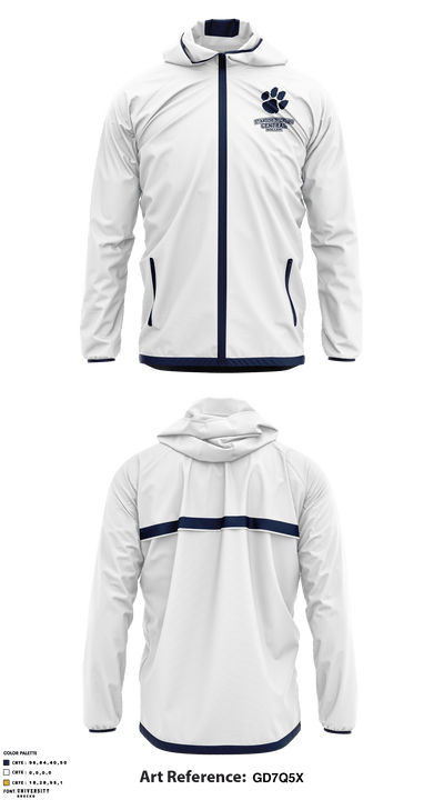 Standish-Sterling Central High School Soccer 18009800 Windbreaker - 3