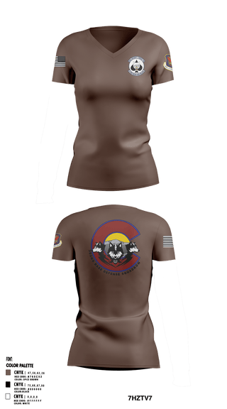 Women's Short Sleeve Vneck Shirt, , Air Force, Teamtime, Team time, sublimation, custom sports apparel, team uniforms, spirit wear, spiritwear, sports uniforms, custom shirts, team store, custom team store, fundraiser sports, apparel fundraiser