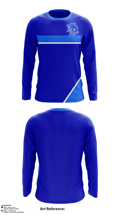 Johnson High School 69201969 Long Sleeve Performance Shirt - 1