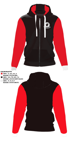 Zip Hoodie, Weaver Bearcats, Women's Volleyball, Teamtime, Team time, sublimation, custom sports apparel, team uniforms, spirit wear, spiritwear, sports uniforms, custom shirts, team store, custom team store, fundraiser sports, apparel fundraiser