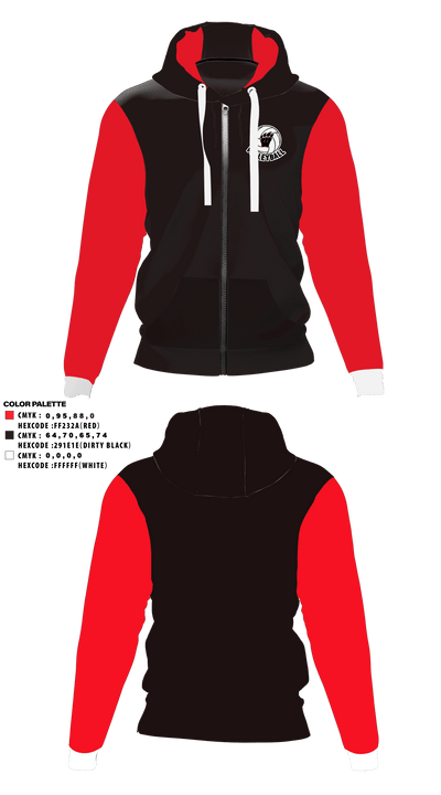 Weaver Bearcats 51461610 Zip Hoodie - 2