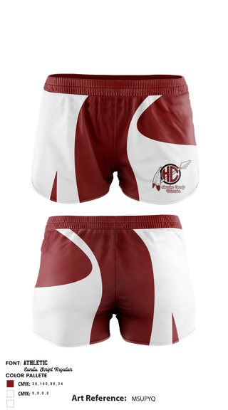 Women's Shorts, Houston County Warrior Youth Football & Cheer, Football, Teamtime, Team time, sublimation, custom sports apparel, team uniforms, spirit wear, spiritwear, sports uniforms, custom shirts, team store, custom team store, fundraiser sports, apparel fundraiser