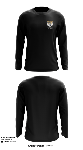 Long Sleeve Performance Shirt, Flint River Wildcats, Men's Basketball, Teamtime, Team time, sublimation, custom sports apparel, team uniforms, spirit wear, spiritwear, sports uniforms, custom shirts, team store, custom team store, fundraiser sports, apparel fundraiser