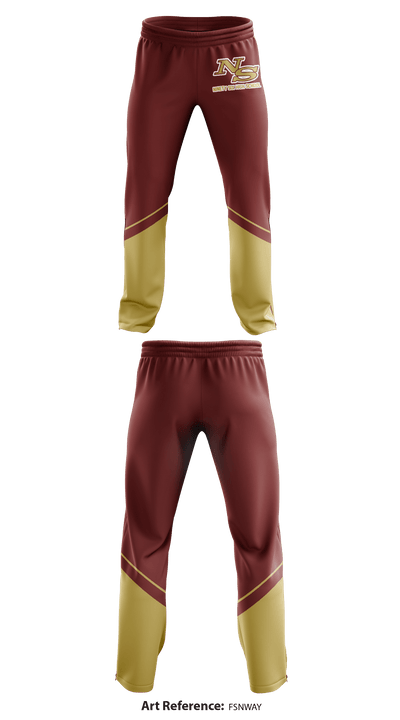 Ninety Six high school track and field 9377994 Sweatpants - 1