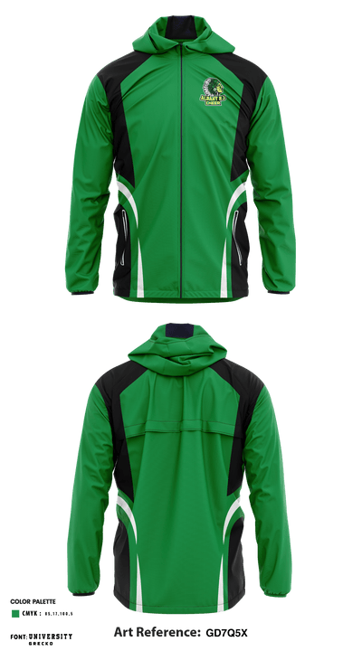 Albany R-3 School Cheer 1481341 Windbreaker - 2