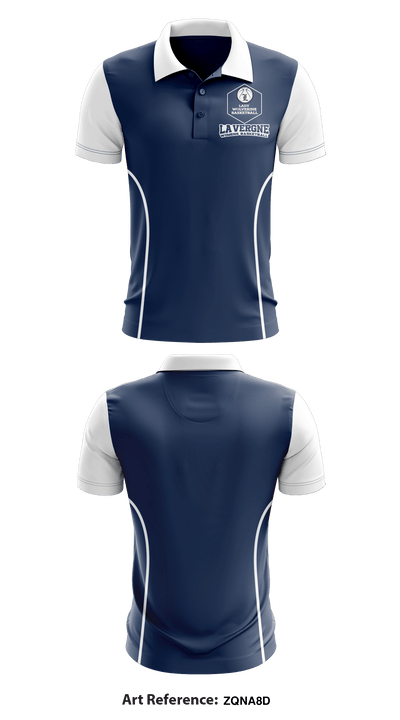 La Vergne High School Basketball 45718116 Short Sleeve Performance Polo - 1