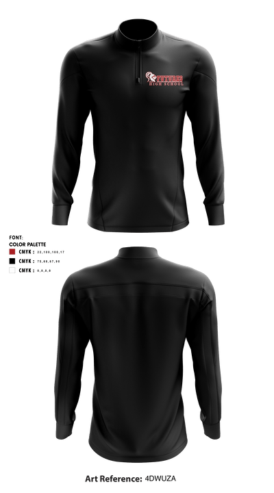 Futures High School 58162269 Quarter Zip Jacket - 2