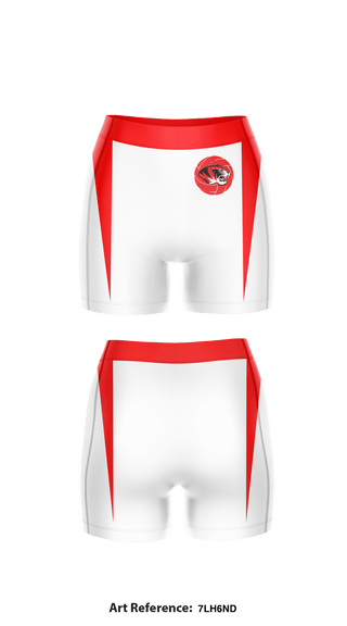 Compression Shorts, Whitwell Middle School Women's Volleyball, Women's Volleyball, Teamtime, Team time, sublimation, custom sports apparel, team uniforms, spirit wear, spiritwear, sports uniforms, custom shirts, team store, custom team store, fundraiser sports, apparel fundraiser