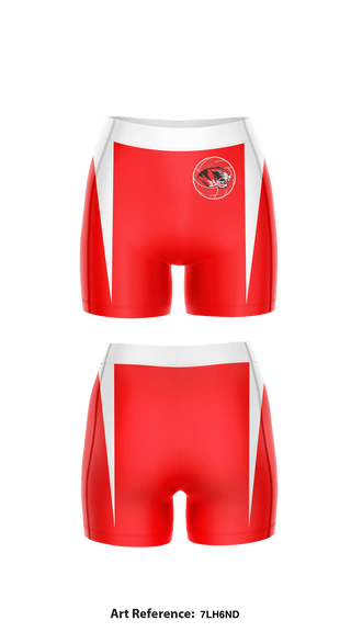 Compression Shorts, Whitwell Middle School Women's Volleyball, Women's Volleyball, Teamtime, Team time, sublimation, custom sports apparel, team uniforms, spirit wear, spiritwear, sports uniforms, custom shirts, team store, custom team store, fundraiser sports, apparel fundraiser