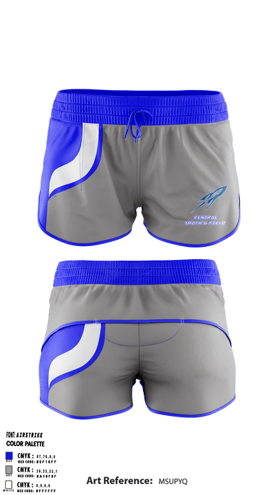 Central High School 54866943 Track Shorts - 3